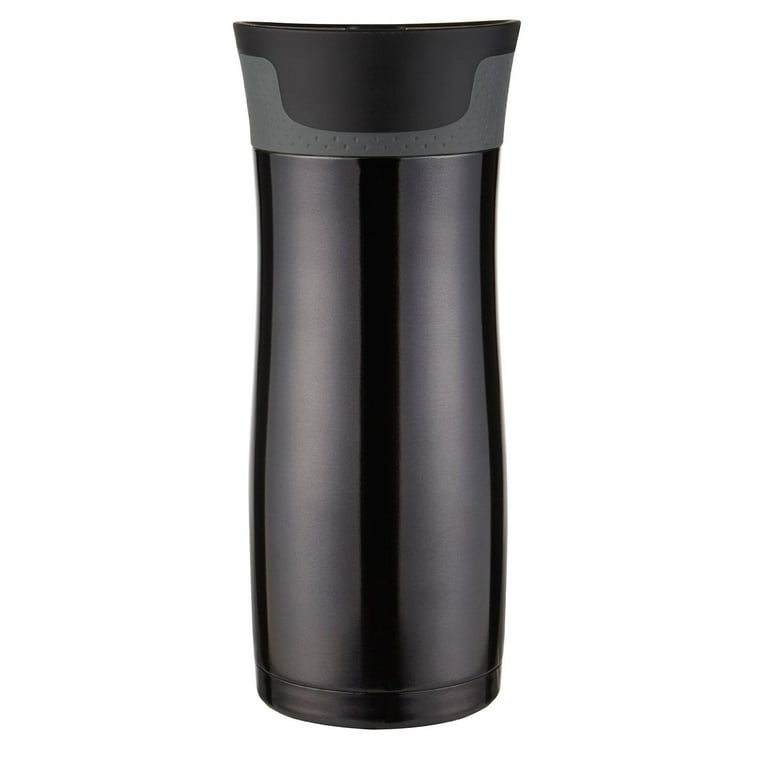 Contigo Autoseal Travel Mug Stainless Steel Vacuum Insulated Tumbler - 2  Pack (Black)