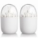 thumbnail image 1 of 2X Soporte de Bastoncillo de Algodon, Organizador Pequeno de Almacenamiento de Palillos de Dientes Q-Tips (Conejo), 1 of 8