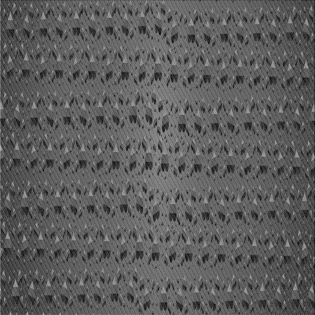 Ahgly Company Tapis d'Intérieur Lavable en Machine Carré Gris Platine, 5 Pieds Carré