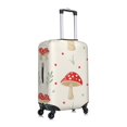 thumbnail image 3 of Bixox Washable Flat Mushrooms Printed Luggage Cover, Fashion Suitcase Protector Fits for X-Large luggage, 3 of 8