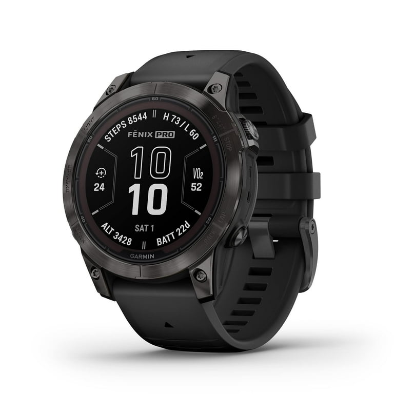 GARMIN, Multisport GPS Smartwatch, fƒìnix 7 Pro Sapphire Solar