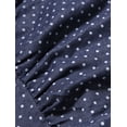 thumbnail image 3 of Mini vestido de Mezclilla Allegra K Con tirantes ajustables para Mujer azul oscuro S, 3 of 7