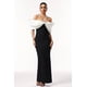 thumbnail image 1 of Vestido Bellabarnetten Lucifa Halter Maxi sin mangas con lazo, 1 of 6