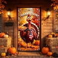 thumbnail image 4 of Thanksgiving Door Cover 35x71 inch, Funny Turkey Door Curtain, Fall Harvest Banner for Indoor Outdoor Decor Photo Booth Props, 4 of 6