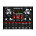 thumbnail image 3 of V8K Audio USB External Sound Card Multi Portable Microphone Live Broadcast Sound Card for Mobile Phone Computer, 3 of 5