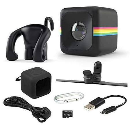 Polaroid Cube Act II – HD 1080p Mountable Weather-Resistant Lifestyle Action Video Camera & 6MP Still Camera w/Image Stabilization, Sound Recording, Low Light Capability & Other Updated (Best Low Light Camcorder)
