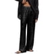thumbnail image 2 of Pantalones de mujer de cintura alta y pierna ancha con lentejuelas, brillantes y acampanados, para discoteca, 2 of 8