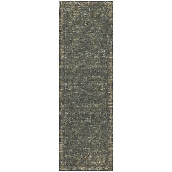 Dalyn Tuscany Area Rug TU12-Green TU12GE2X10 Green, 2'6" x 10'