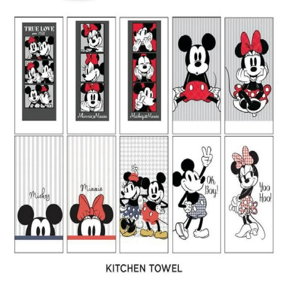 Disney Mickey Mouse Kitchen Towels, 2 Count