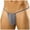 Grey, variant on Skpblutn Casual Fashionable Underwear plus Size Men T-back Thin Thong Low-Waisted Underpants Comfortable Underwear Grey M