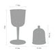 thumbnail image 3 of Cóctel Copa Plástico Casas Vino Resina Portable Retrovolable Resultable para Acampar Al Aire Libre, 3 of 7