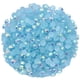 thumbnail image 1 of 1440 piezas SS20 0.197 in diamantes de imitación planos para uñas arte manualidades brillo redondo gemas AB cristales DIY ropa zapatos (azul claro AB), 1 of 5