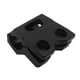 thumbnail image 2 of Abrazadera de cable de freno delantero de aluminio CNC de moda duradera, soporte de línea de tubería para Negro, 2 of 9