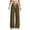 Khaki, variant on Gubotare Teen Girl Pants Trendy Girls Casual Pants Stretchy Palazzo Wide Leg Pants Soft Flowy Lounge Summer Size 10-11 (Khaki,10-11 Years)