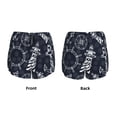 thumbnail image 5 of Lsque Anchors and Lighthouse Printed Women's Running Shorts with Liner Pockets,Elastic Quick Dry Workout Athletic Gym Yoga Shorts,Womens High Waist Shorts-Medium, 5 of 9