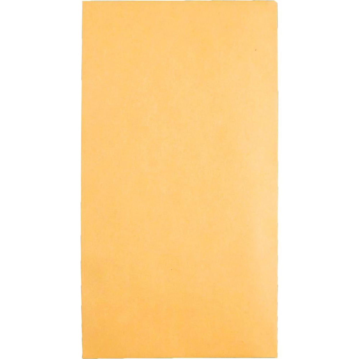 Quality Park No. 7 Coin Envelopes - Coin - 6 1by2"W x 3 1by2" L- 28 lb - Gummed - Brown Kraft