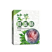 GXG 12PCS/Set Relief Joint Pain Patch Mugwort Knee Patch Muscle Massage Arthritis Aches Pad Knee Care Tool Kit