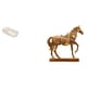 thumbnail image 1 of Elegante bandeja de resina con forma de caballo para el desayuno, almacenamiento de frutas y cosméticos, escultura decorativa de animal para el hogar,, 1 of 8