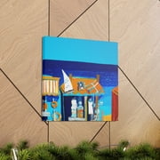 Beach Shops Dreaming - Canvas