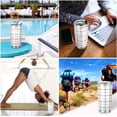 thumbnail image 7 of GZHJMY Buffalo Plaid Tumbler with Lid & Straw,Reusable Double Wall Stainless Steel Vacuum Insulated Travel Mug, 7 of 7