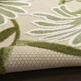 thumbnail image 3 of Nourison Aloha Indoor/Outdoor Ivory Green 7'10" x 10'6" Area Rug (8x11), 3 of 9