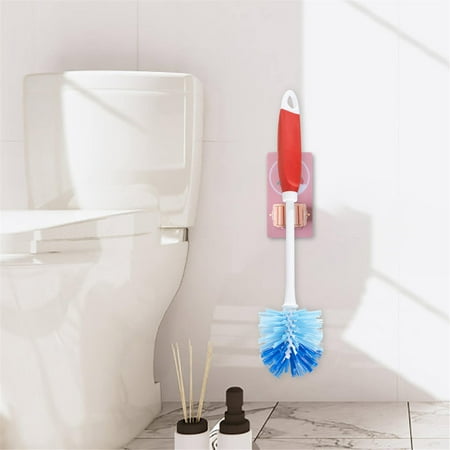 

TANGNADE Wall Mounted Mop Clip Mop Clip Self Adhesive No Drill Mop Holder Non Slip Practical Hooks For Home Bathroom Kitchen Garden Garage