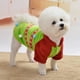 thumbnail image 3 of Franela colorida Navidad estilo muñeco de nieve dos pies invierno cálido ropa para mascotas ropa para perros gatos, 3 of 12
