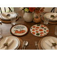thumbnail image 4 of Serafina Home Fall And Thanksgiving Pumpkin Patch Trivets, Set Of Two 9" Round, 4 of 6