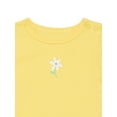 thumbnail image 2 of Wonder Nation Baby Girl Short Sleeve Bodysuit, Sizes 0-24 Months, 2 of 3