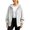 White, variant on Hooded Sun Jacket Men Women Summer Fall Lightweight Long Sleeve Loose Casual Zip Up Sun Hoodie with Pockets Fishing Outerwear