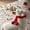 Gold, variant on JollyMart Christmas Throw Pillow Cover with 3D Embossed Design,Polyester Cushion Slipcovers Hidden Zipper for Sofa Couch Bed Holiday Home Decor,1pcs