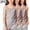 Gray, variant on 3-Pack Girls Camisoles Breathable Knit Cotton Tank Tops Kids Loose Casual Undershirts White Size 5-6