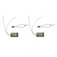 thumbnail image 1 of 2Pcs 2.4G Flysky FS-iA6 6 Channel Remote Control Receiver with Double Antenna Compatible Flysky i4 i6 i10 GT2E GT2F GT2G Transmitter, 1 of 7