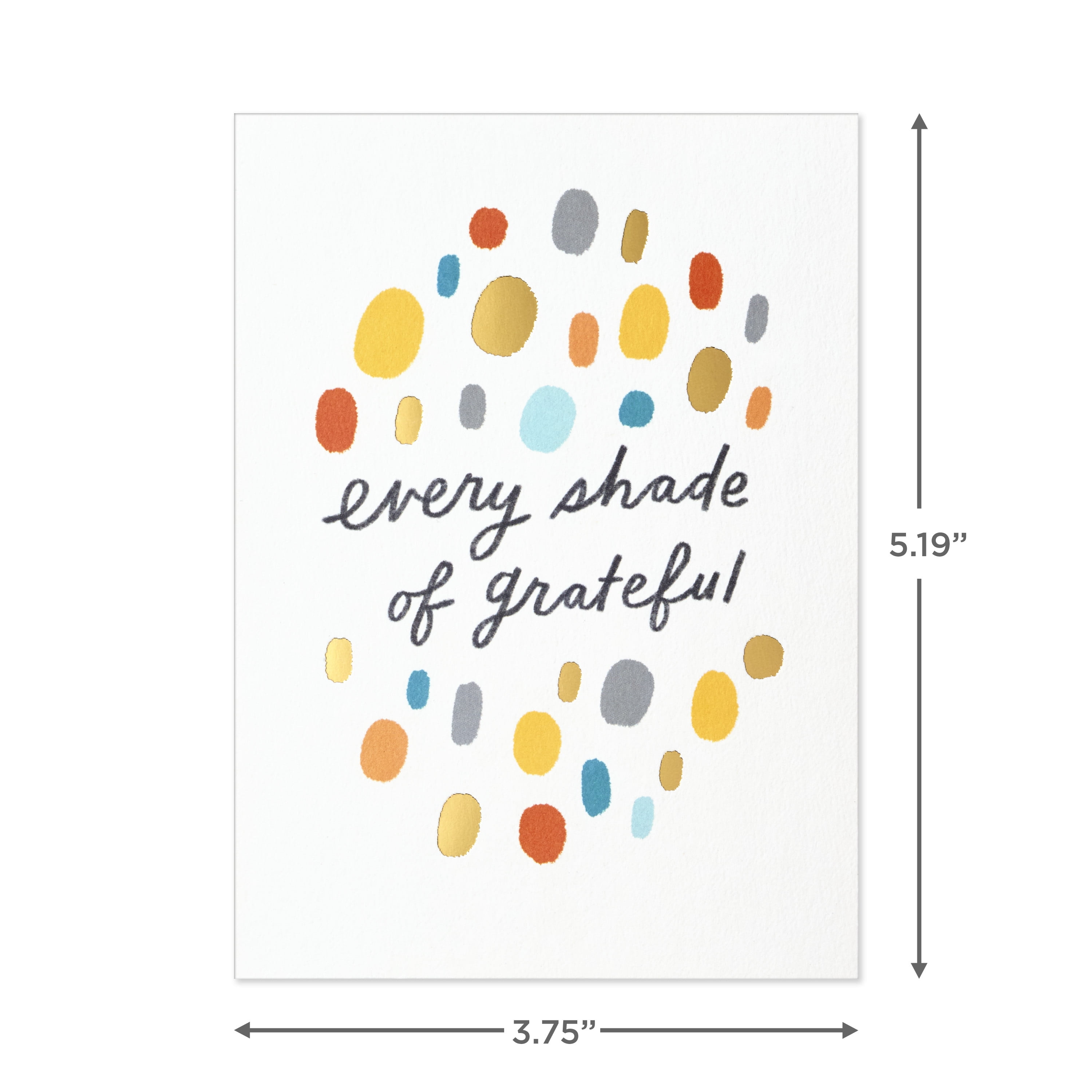 Hallmark Thank-You Notes (Every Shade of Grateful), 24 ct.