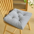 thumbnail image 1 of Cojín para silla de 40x40 cm, tapete de jardín, cojín lavable y transpirable para sala de estar, balcón, dormitorio, habitación tatami, jardín, patio, cocina, cojín para silla, estilo, 1 of 8