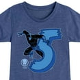 thumbnail image 3 of Marvel Black Panther - 5Th Birthday - Girls Fitted Short Sleeve Tee, 3 of 5