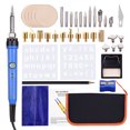 thumbnail image 2 of Labymos 45 Pieces Wood Burning Tool Kit Pyrography Pen Adjustable Temperature from 150-450℃ for Beginners, 2 of 8