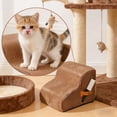 thumbnail image 5 of 2-Step Dog Stairs for Small Dogs - 12.2" High Curved Pet Ramp with Non- Steps for Couch, Sofa, Chair, Indoor Use for Puppies, Cats & Medium Pets, 5 of 8