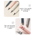 thumbnail image 4 of Juego de UDS Kawaii para niños, 12 bolígrafo de Gel borrable, 0,5mm, escritura, oficina, repuesto para bolígrafo, papelería, 4 of 4