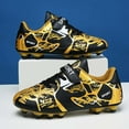 thumbnail image 2 of Little Boys Sneakers Cleats Firm Ground Football Shoes Training Matches With Advanced Traction Technology, 2 of 4