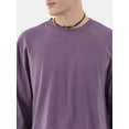 thumbnail image 3 of No Boundaries Men's & Big Men's Oversized Long Sleeve Tee Shirt, Sizes XS-5XL, 3 of 5