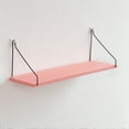 thumbnail image 1 of Labymos Rustic Wall Mount Shelf with Metal Brackets Storage Shelves Room Decor for Kitchen Living, 1 of 8