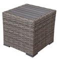 thumbnail image 1 of Bali Silver/Gray Two-Tone Wicker / Rattan End Table, 1 of 1