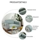 thumbnail image 3 of Funda de sofá con textura acolchada para perros, protector de muebles reversible con correas elásticas para una mayor estabilidad, material resistente al agua y de alta calidad para un uso duradero,, 3 of 5