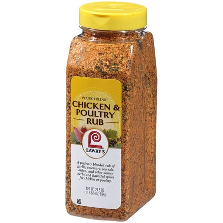 Product of Lawry's Perfect Blend Chicken & Poultry Rub (24.5 oz.)- Pack of 2 - Salt, Spices & Seasoning [Bulk