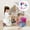 Pink, variant on 9PCS Dollhouse Cleaning Set Miniature Toy Accessories for Realistic Pretend Play and Educational with Doll Family 9PCS