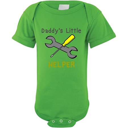 

Daddy S Little Helper Chill Baby Bodysuit One Piece Apple Green 12 Months