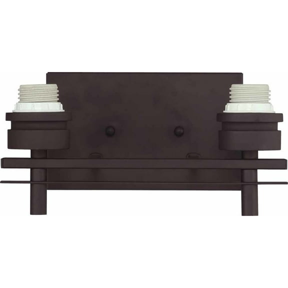 Volume Lighting V3792 Carena 2 Light 10.75" Width Bathroom Vanity Light - Bronze