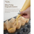 thumbnail image 3 of Moldes para magdalenas Bake Choice Mini Tulip, 200 unidades, 3 of 8