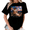 1-Black, variant on Giffimy Women Chill The Fourth Out Cool Duck USA Flag Fireworks 4Th Of July Patriotic Crew Neck Short Sleeve S-3XL Blue Tops
